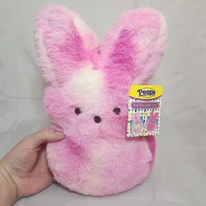 Medium PEEPS Pink Reversible Bunny Plush